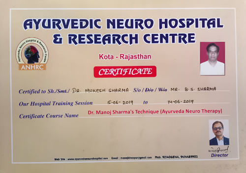 Dr. Mukesh Sharma Best Ayurvedic Wellness Center in Jaipur